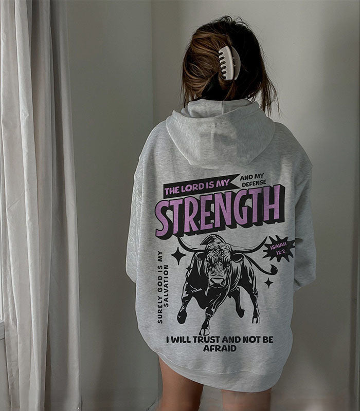 Words On Back Faith Cute Hoodie