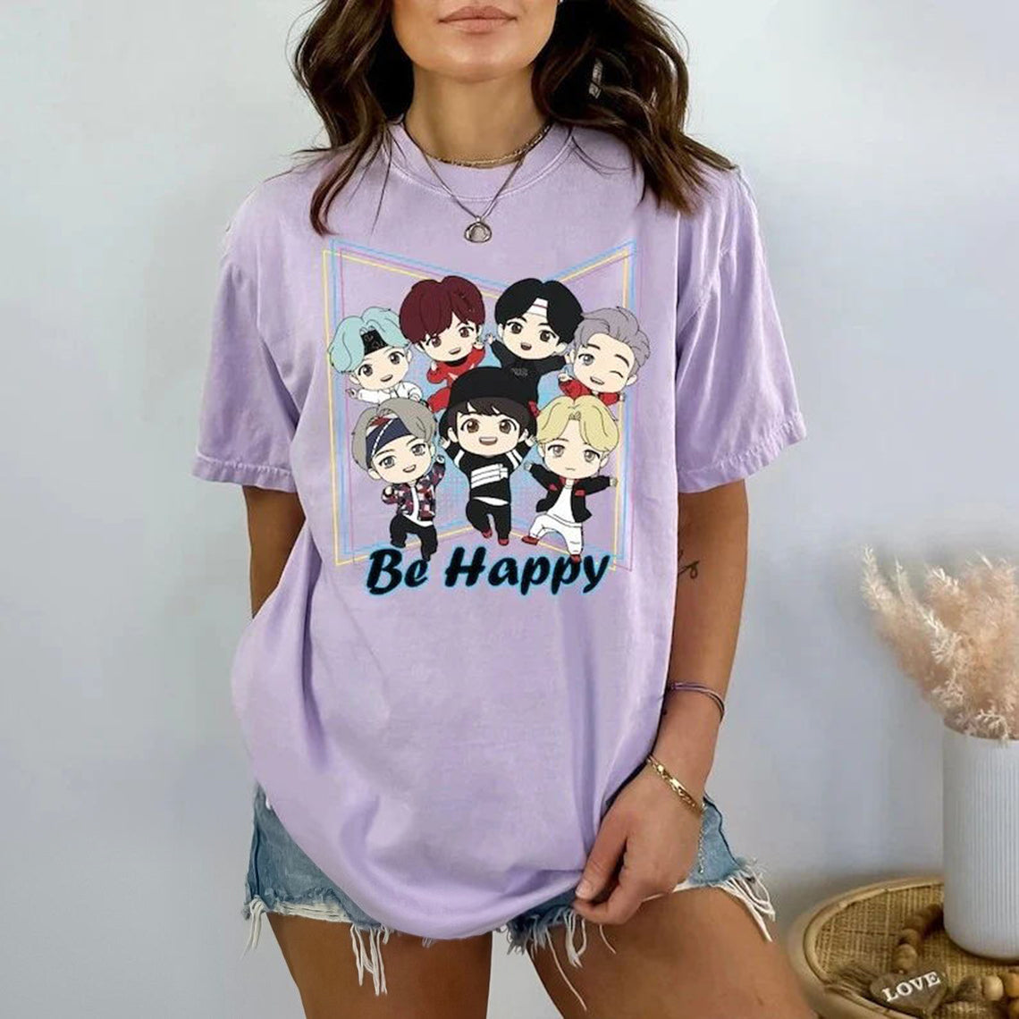 BTS Tinytan Members T-shirt