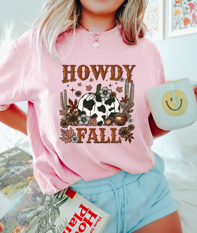 Howdy Fall Pumpkin T-shirt