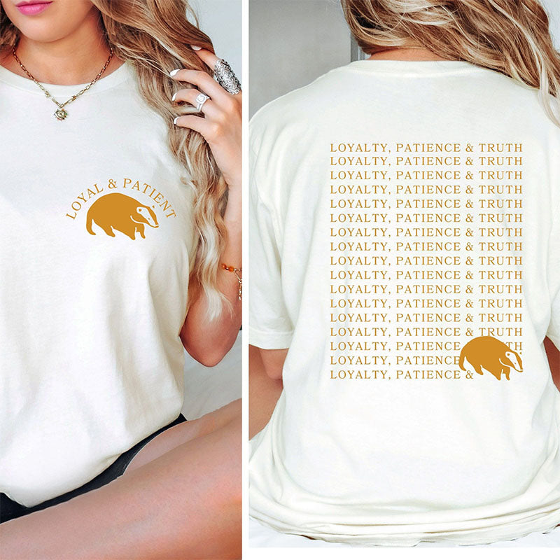 Badger Wizard House T-shirt