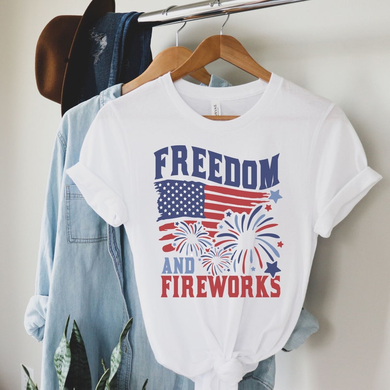 Freedom and Fireworks T-shirt
