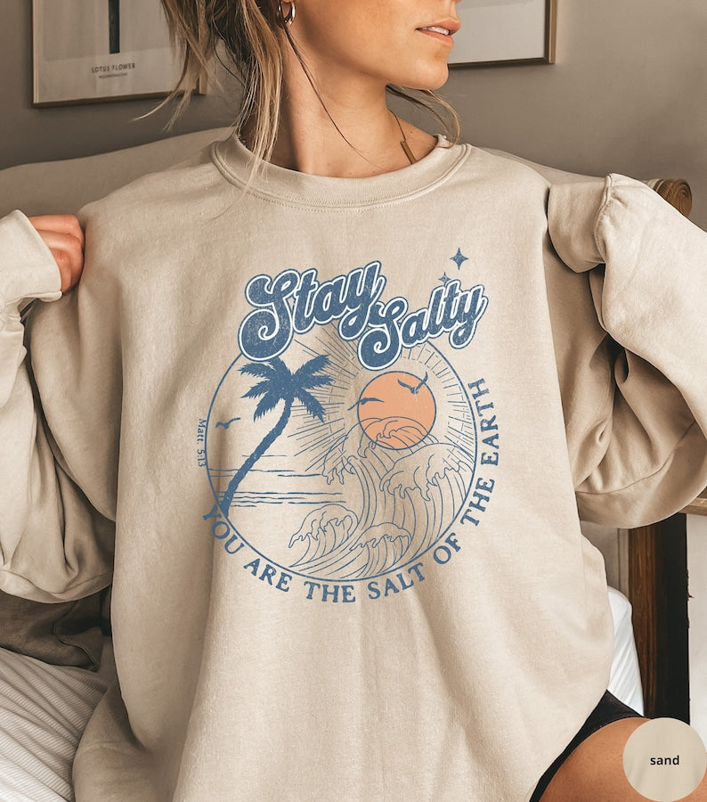 Faith Based You Are The Salt of the Earth Sweatshirt