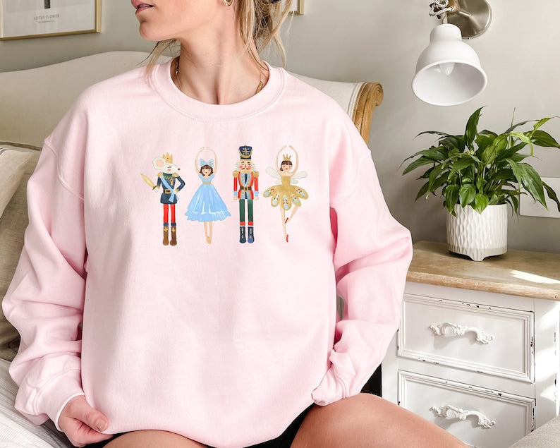 Christmas Nutcracker Holiday Gift Sweatshirt