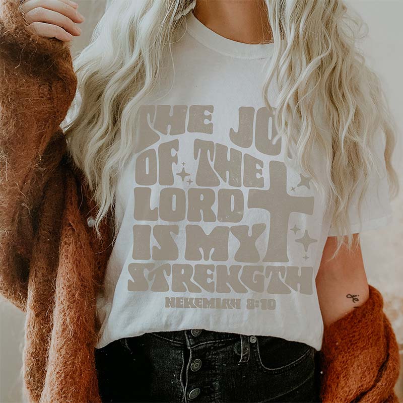 Boho Faith Bible Verse Casual T-shirt