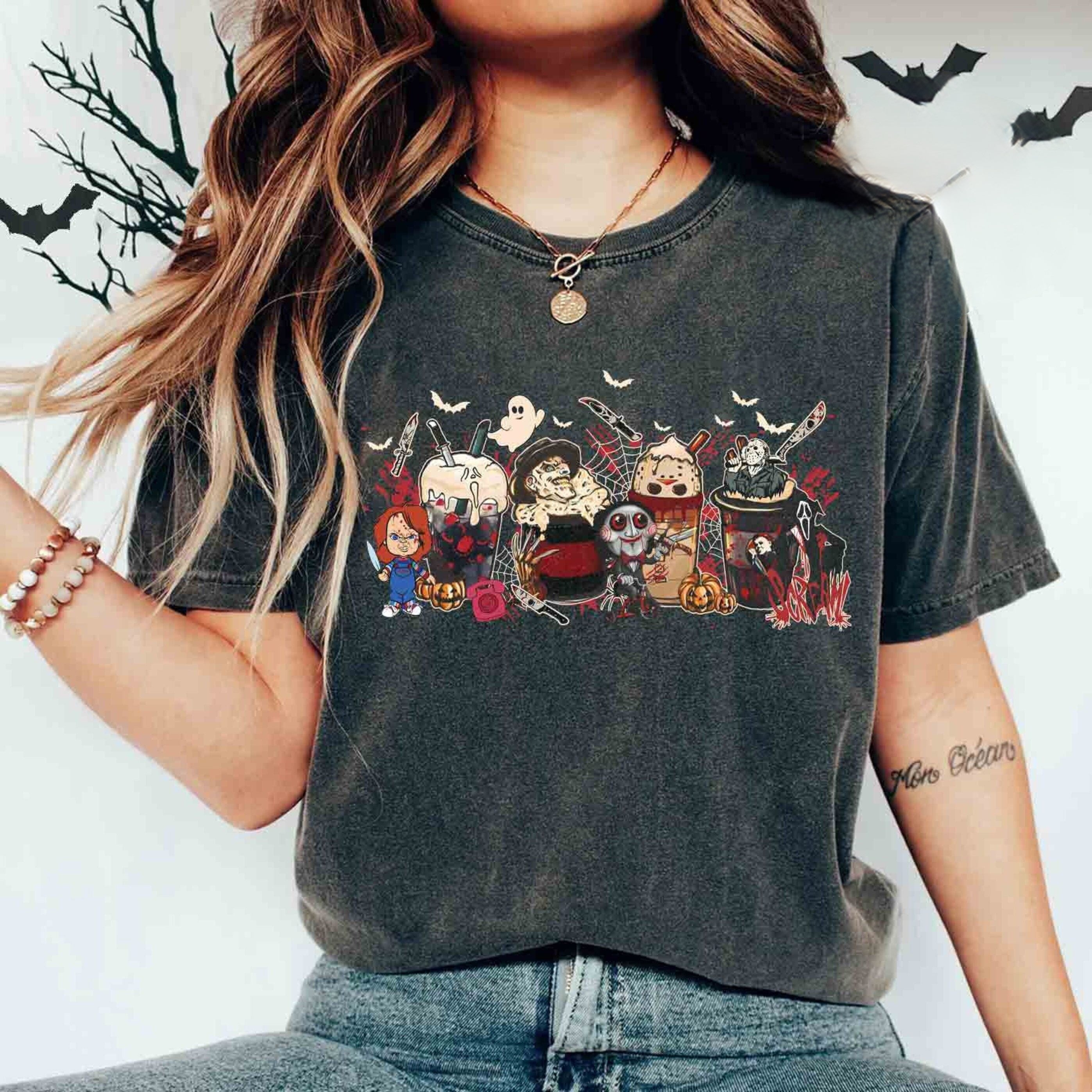 Halloween Horror Character T-shirt