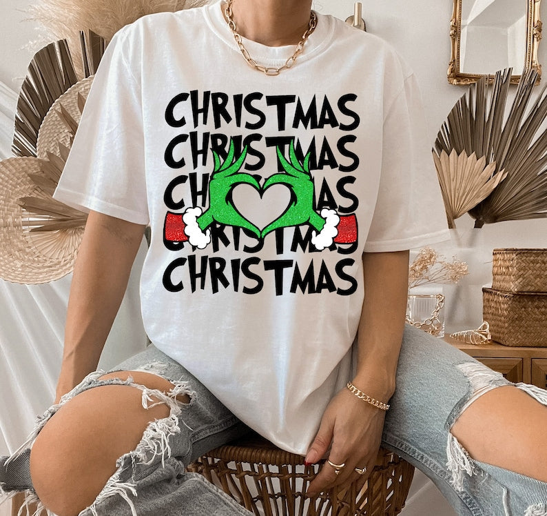 Retro Grnicmas Merry Christmas T-shirt