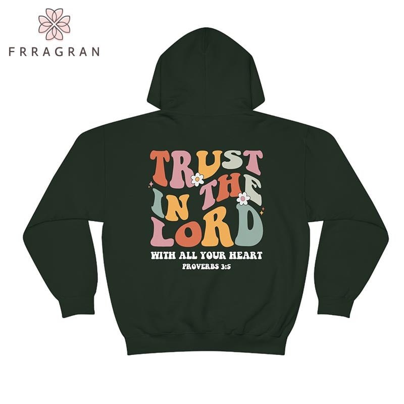 Retro Faith Casual Hoodie