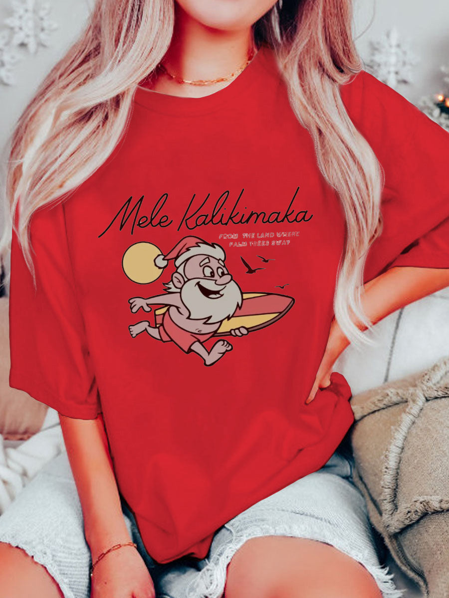Mele Kalikimaka Christmas T-shirt
