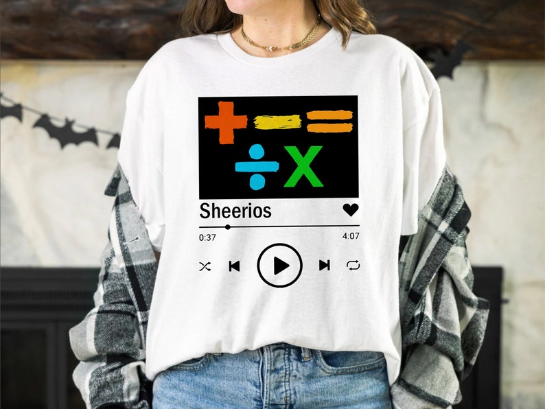 Ed Sheeran 2023 Music Concert T-shirt