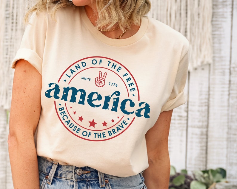 Retro Independence Day T-shirt