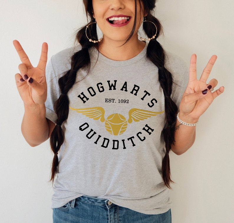 HP Inspired Golden Snitch Graphic T-shirt