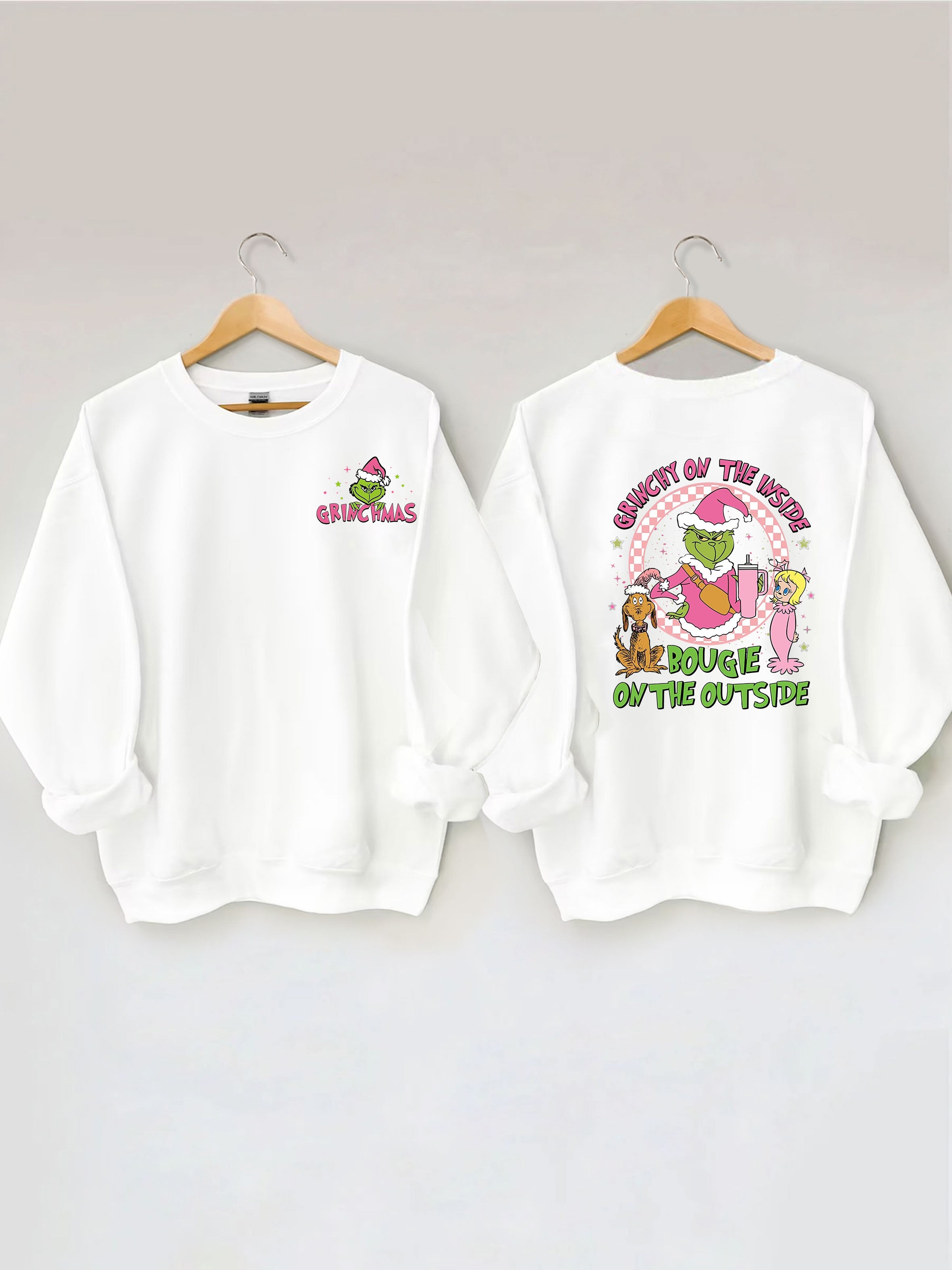 Bougie Grinc Christmas Sweatshirt