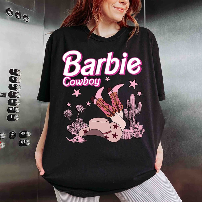 Cowboy Barbie Cute T-shirt