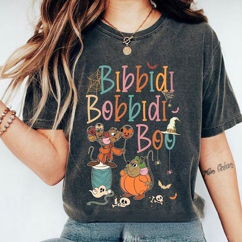 Retro Bibbidi Bobbidi Boo Halloween T-shirt