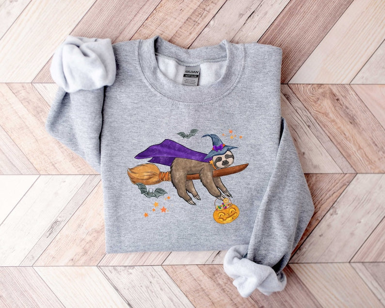 Halloween Sloth Sweatshirt