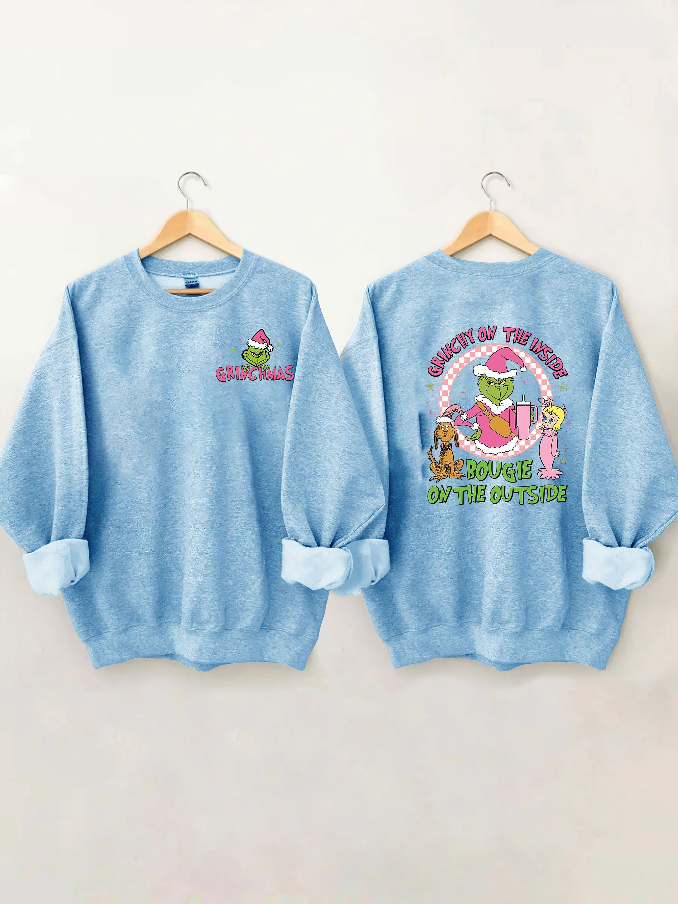 Bougie Grinc Christmas Sweatshirt