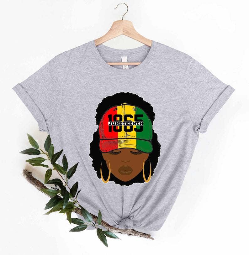 Juneteenth 1865 Afro T-shirt