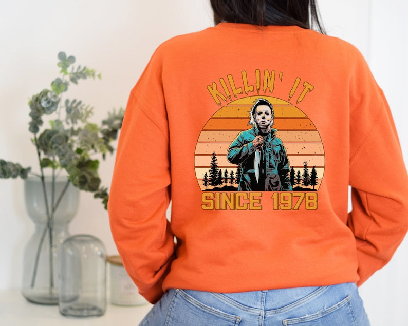Killin It Halloween Sweatshirt