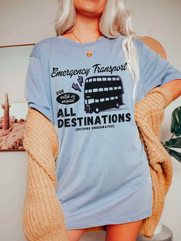 Wizard Bus Shirt Potter T-shirt