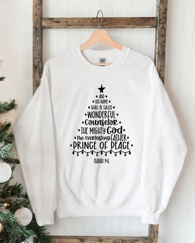 Religious Christmas Sweatshirt, Faith Sweater