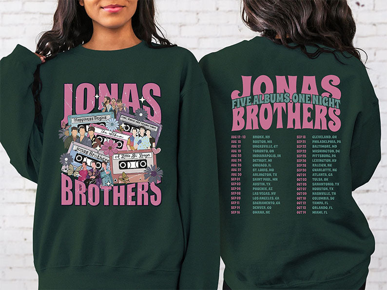 Jonas Concert Double Sided Print Sweatshirt