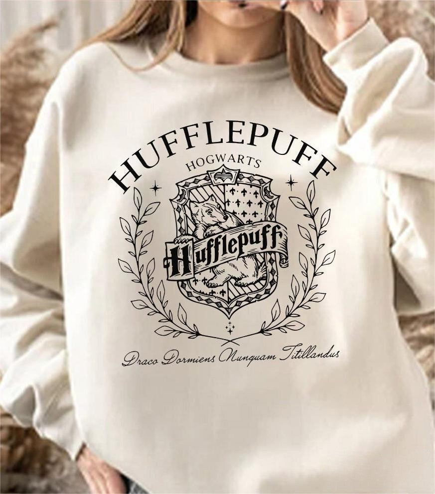 Retro Magical Wizard Castle Crewneck Sweatshirt