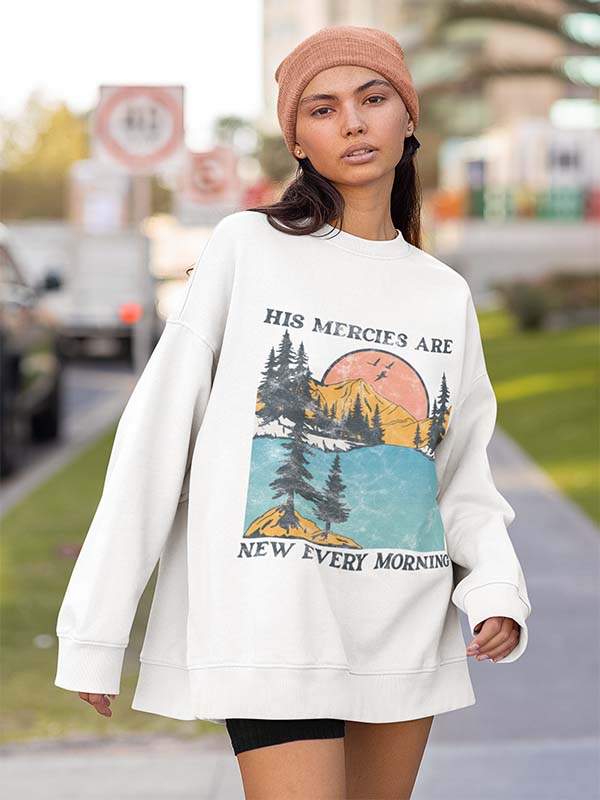 Faith Crewneck Aesthetic Sweatshirt
