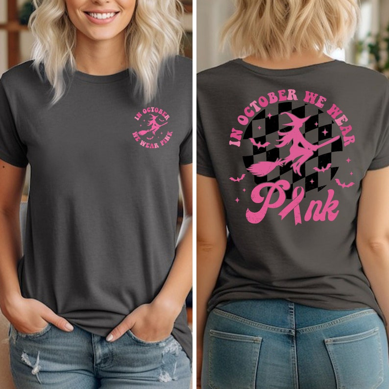 Halloween Breast Cancer T-shirt