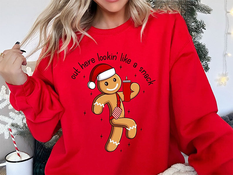 Looking Like A Snack Christmas Sweatshirt