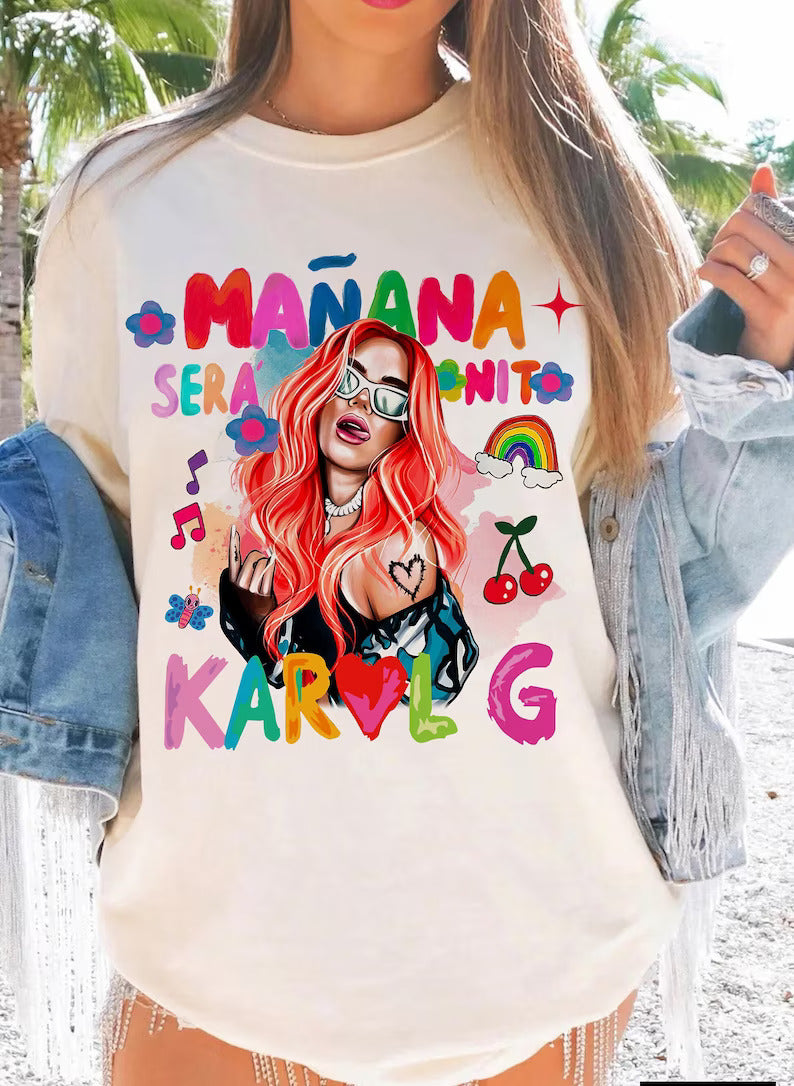 Karol G 2023 concert t shirt