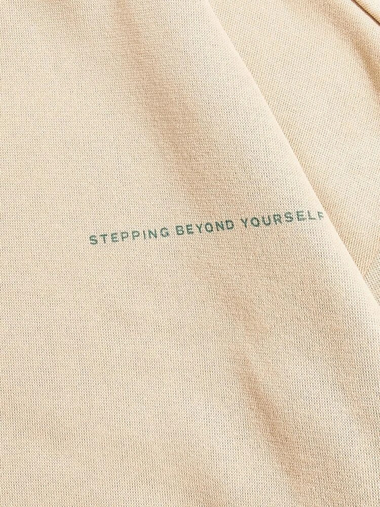 Slogan & Cartoon Graphic Hoodie